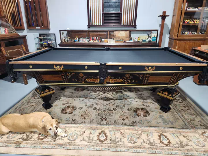 Brunswick Billiards Brunswick 1875 8.5' Antique Pool Table